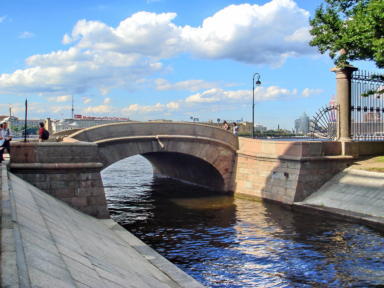 желтый мост санкт петербург