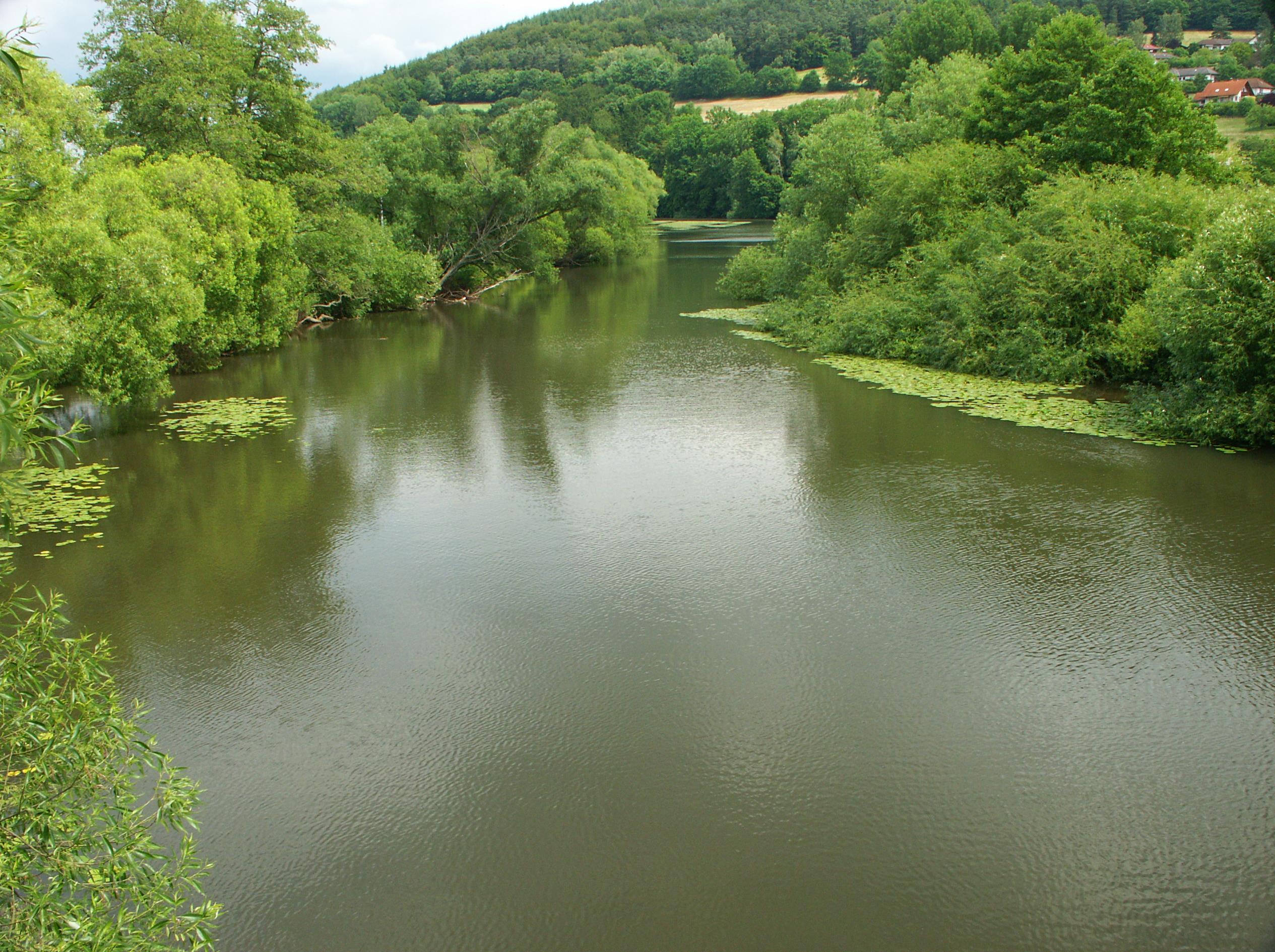 Река Верра в Германии