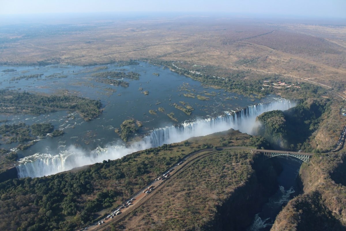 Замбия река Замбези