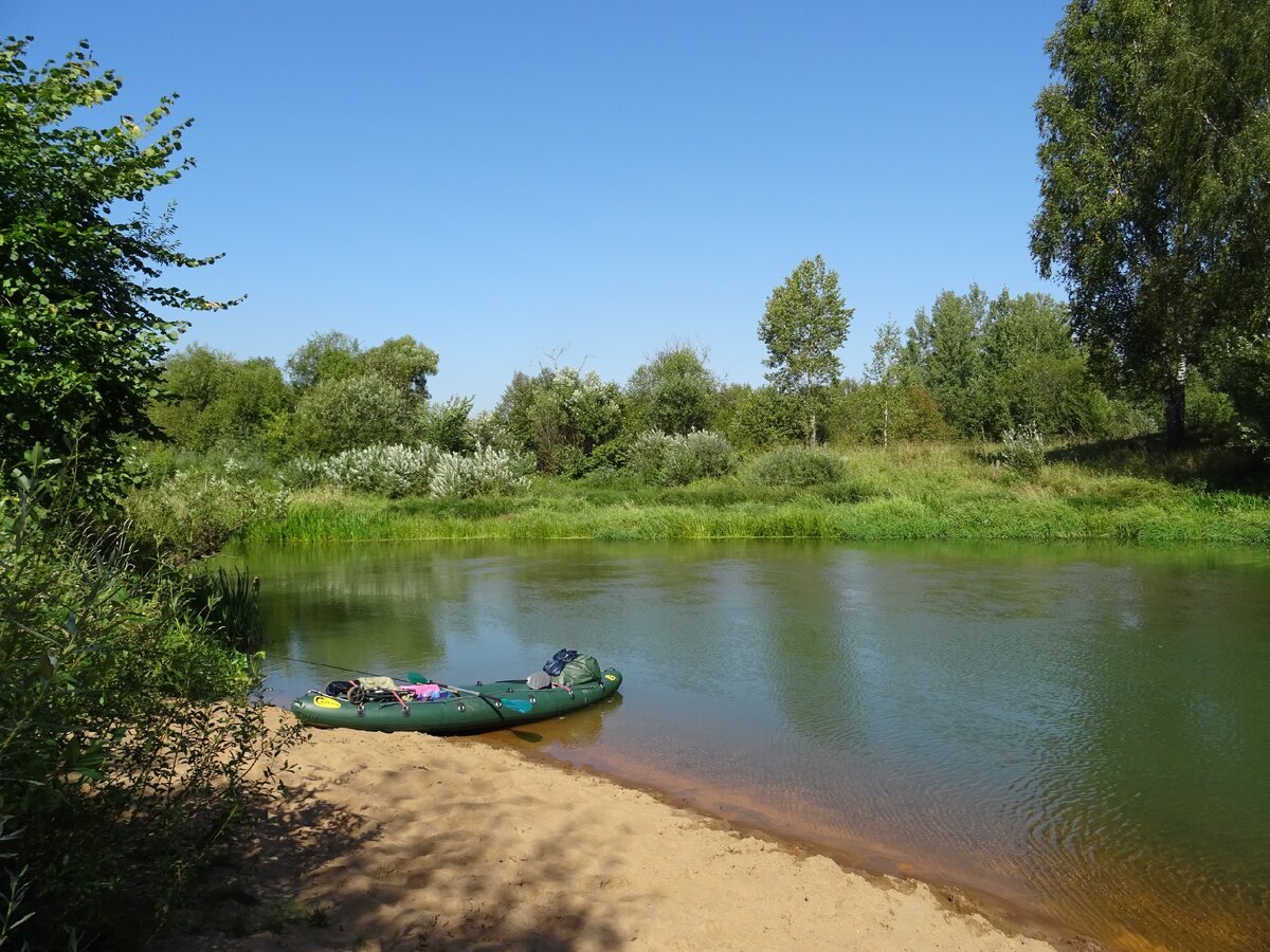 Река Киржач сплав