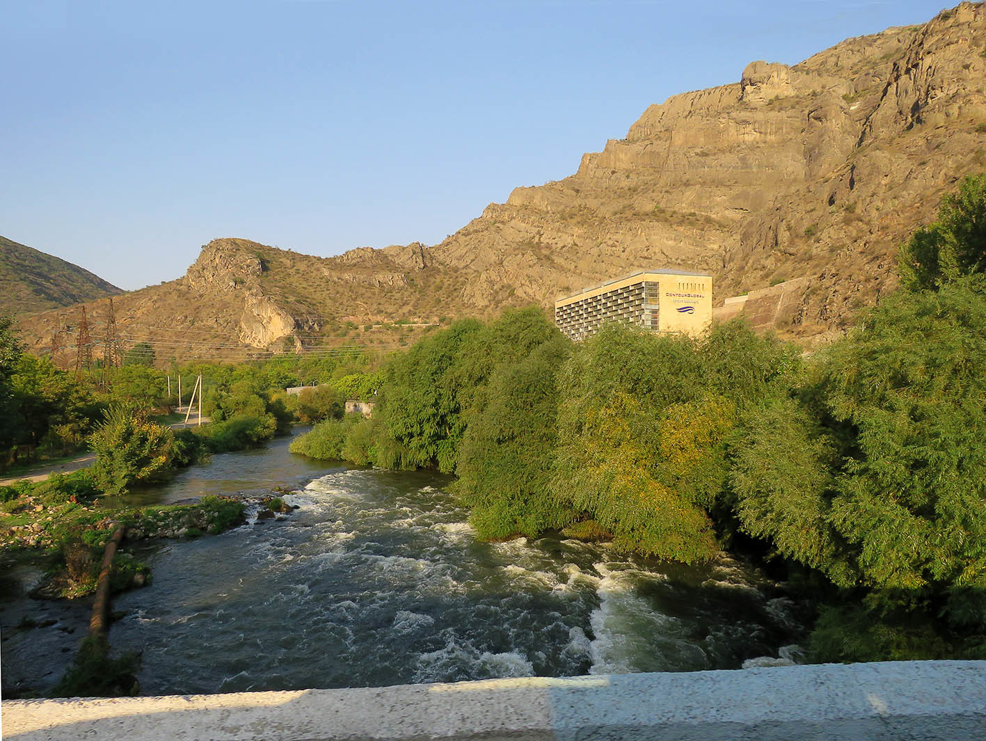 Река Аракс в Армении