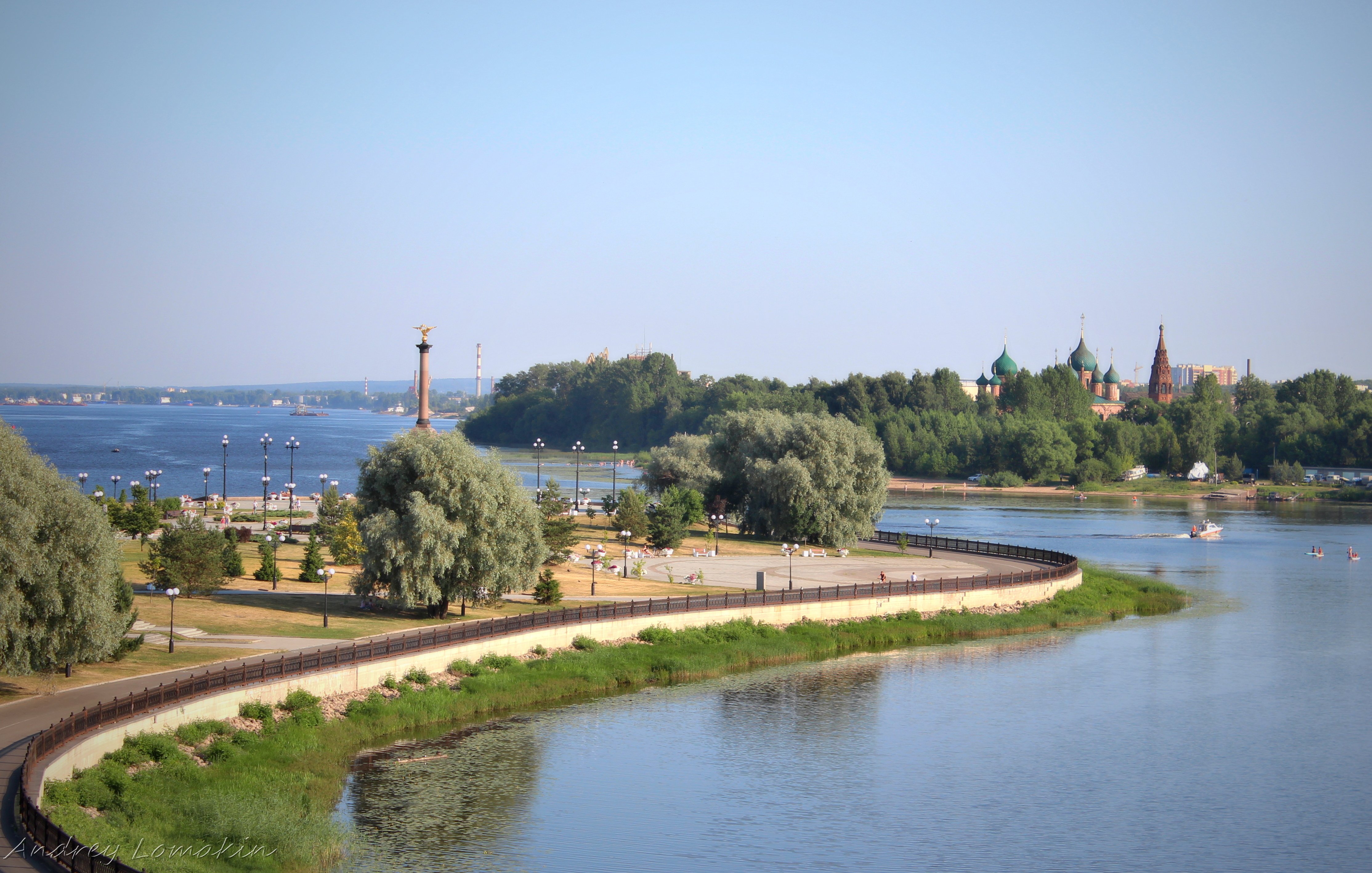 Река Которосль Ярославль
