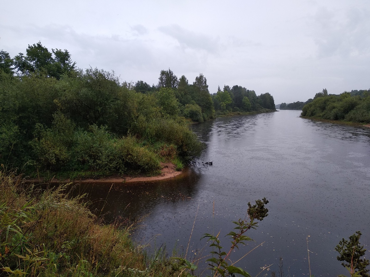Река веревка Гатчинский район