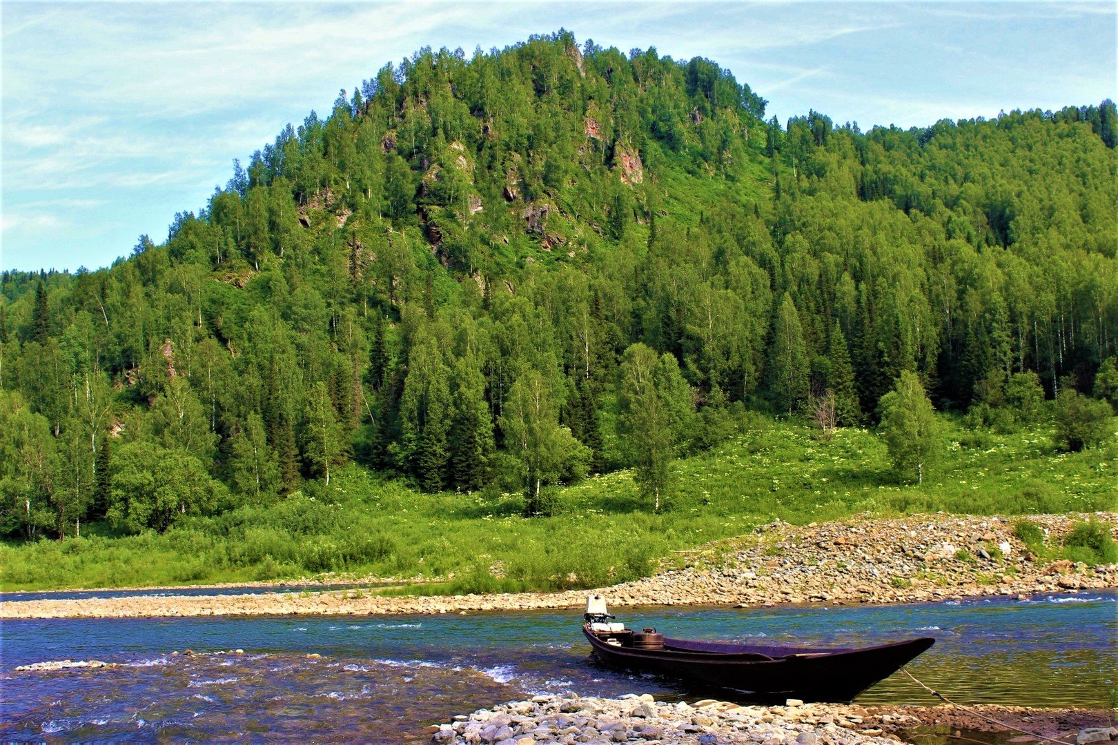 Кузнецкий Алатау река Березовая