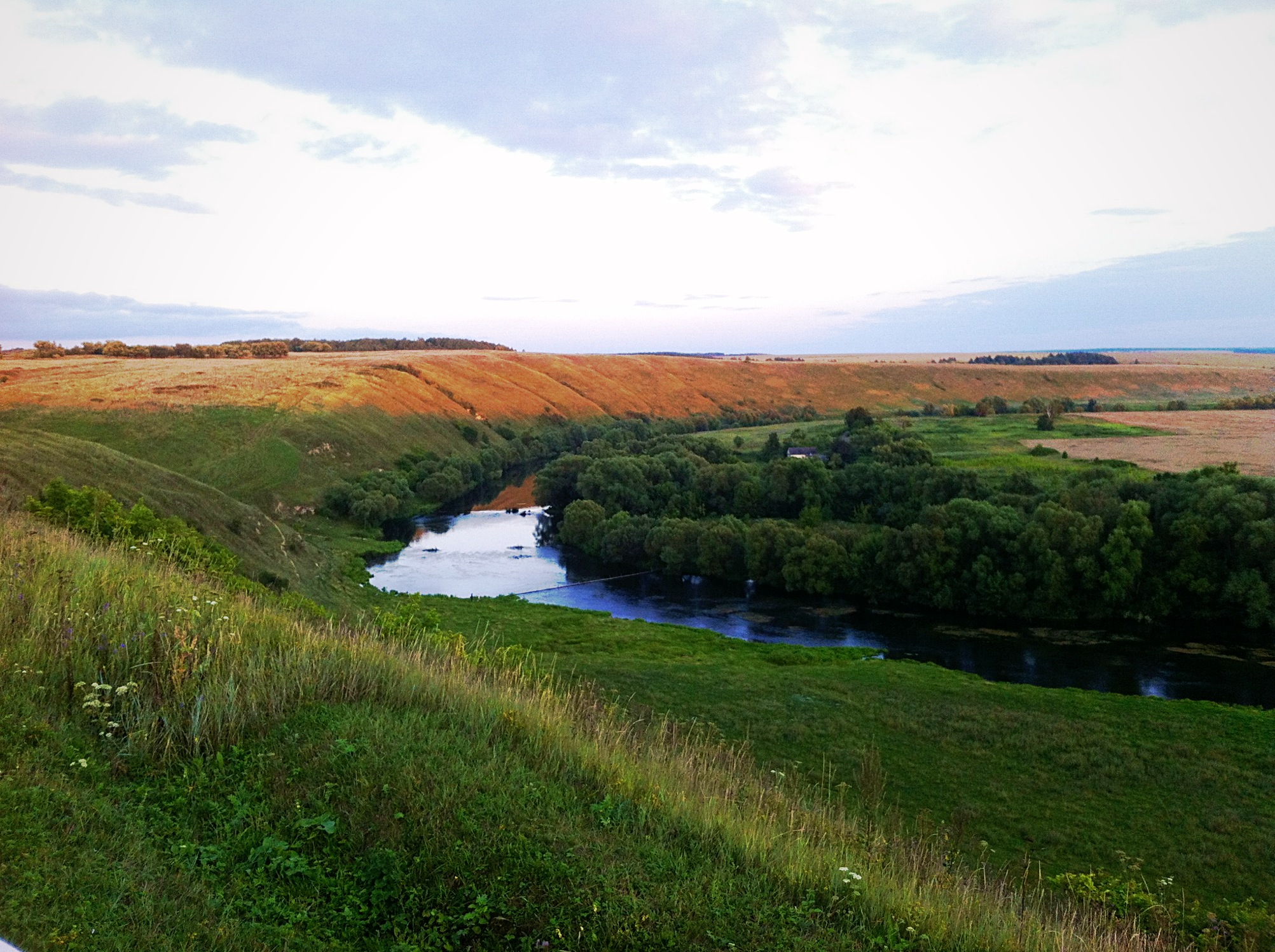 Река Зуша Новосиль