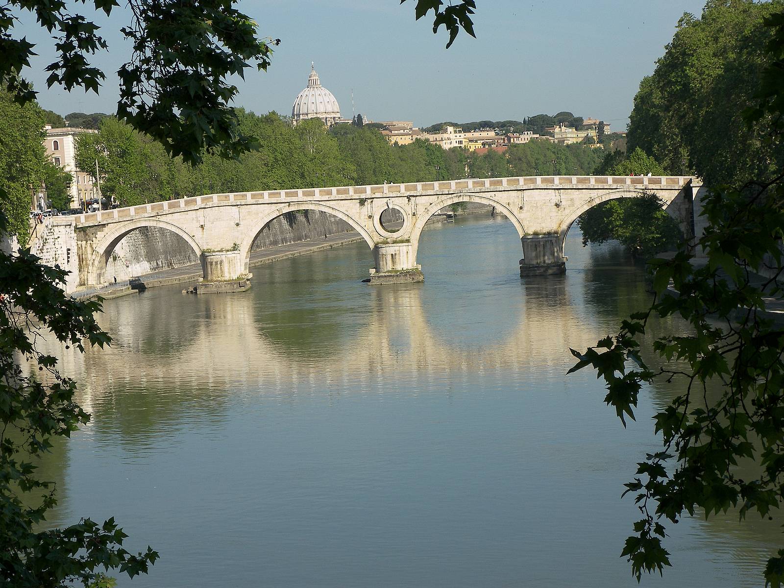 Рим Тибр мост