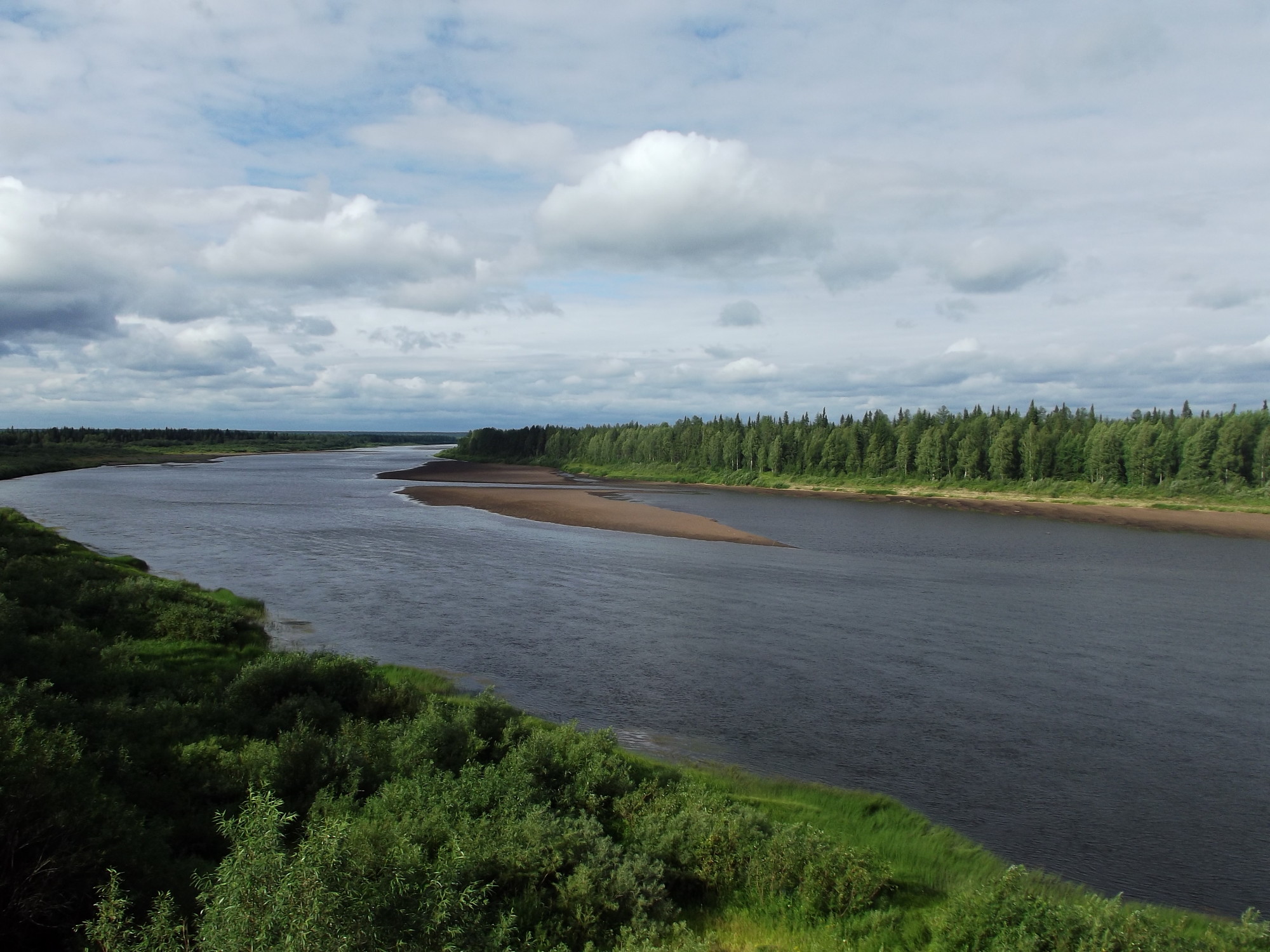 Река Печора Усть-Цильма