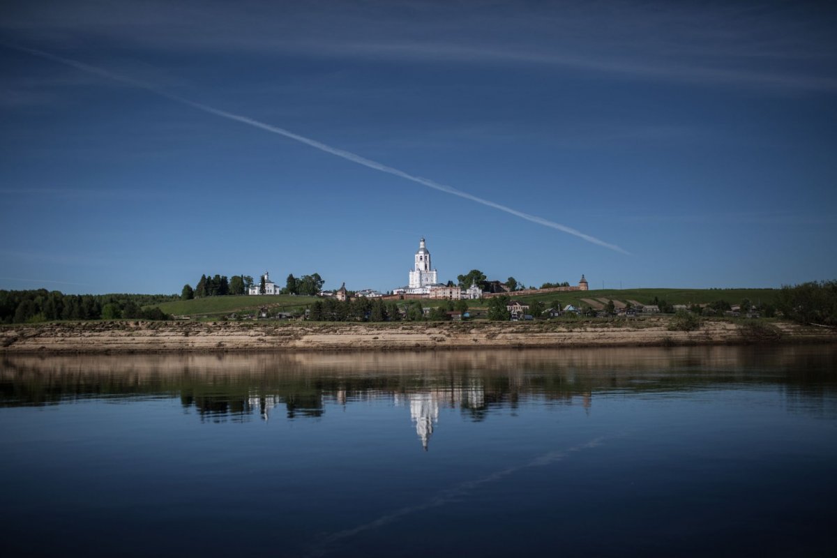 Ульяновский монастырь на реке Вычегда