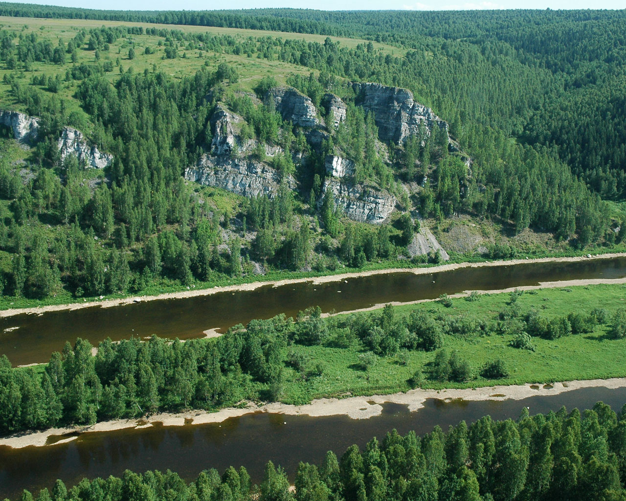 Река косьва