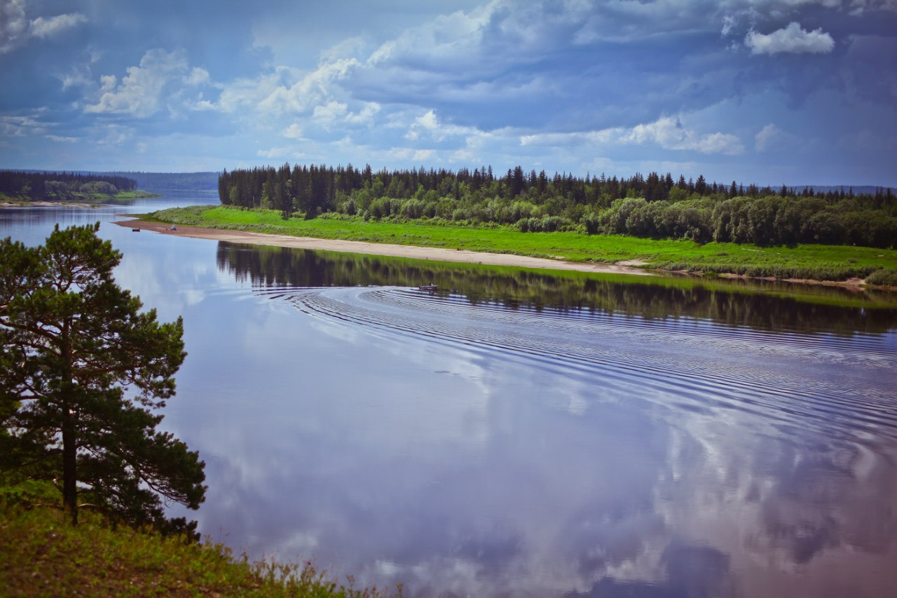 Река Тунгуска Иркутская область
