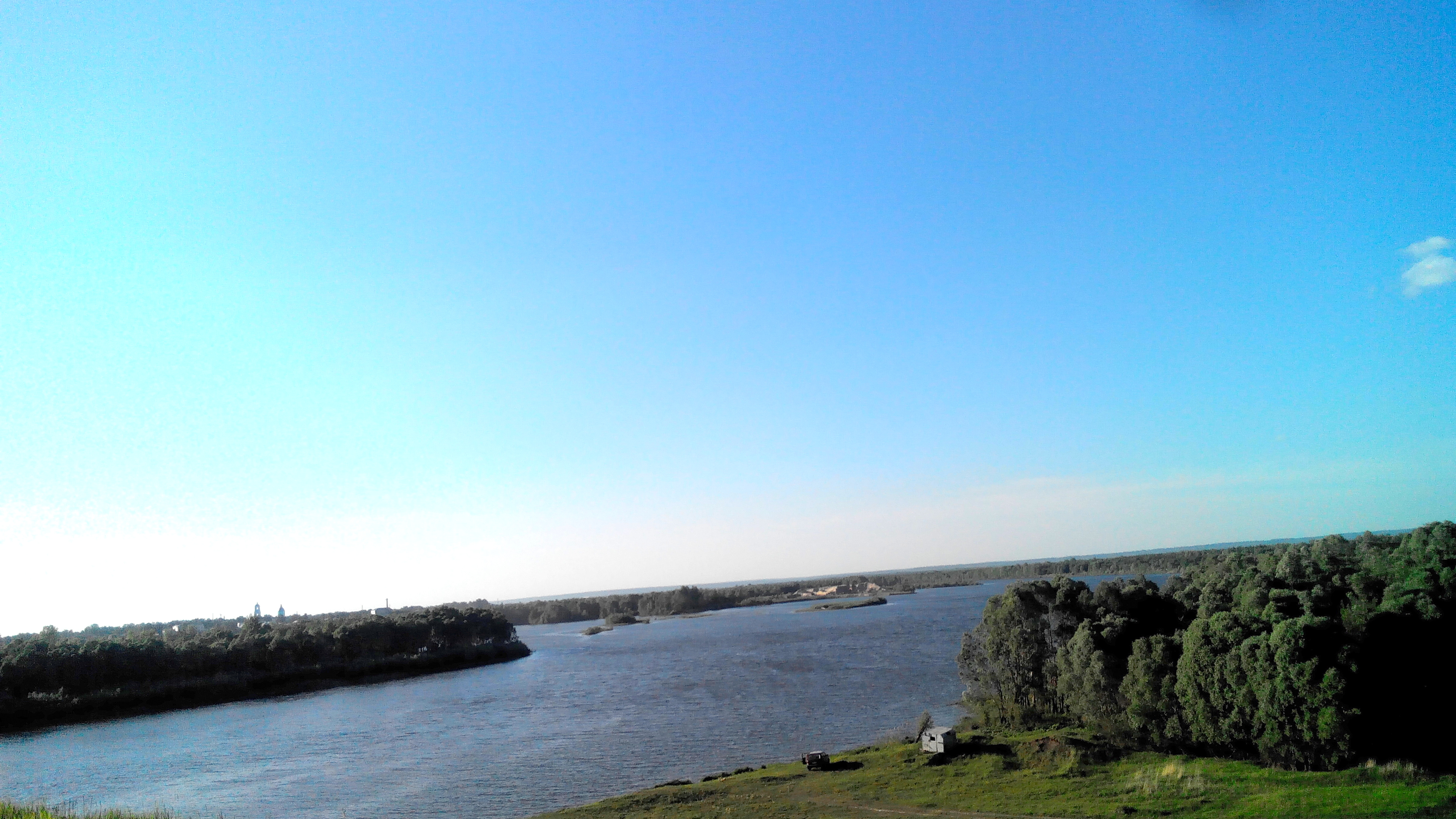 Ядрин Чебоксары река Сура