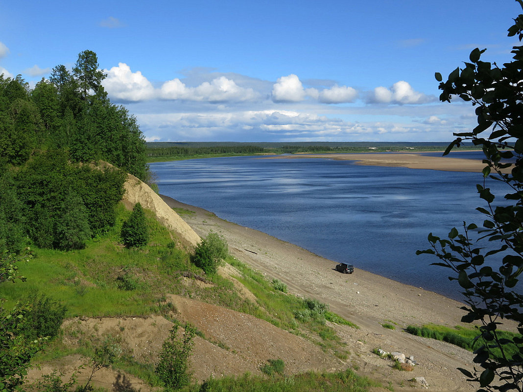 Берег реки Печора
