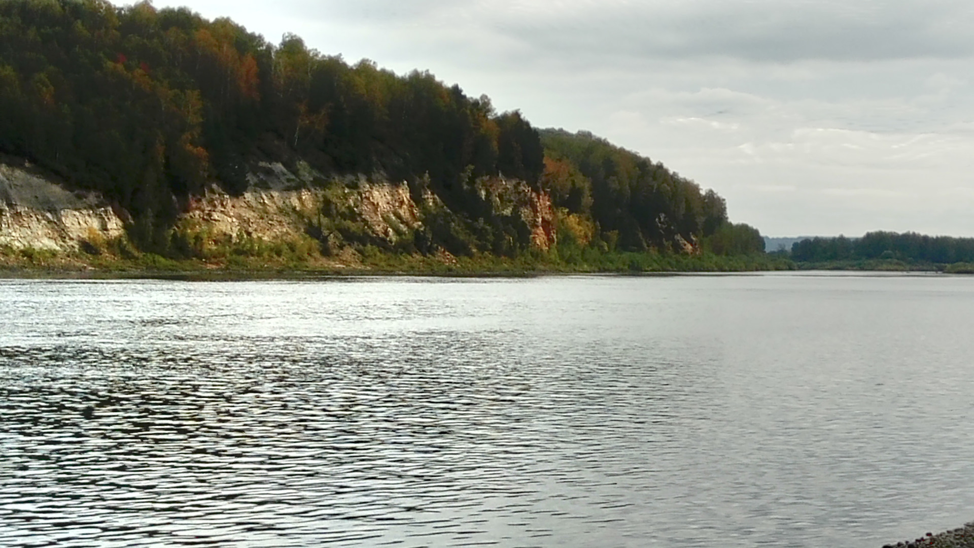 Банное Кемеровская область река Томь