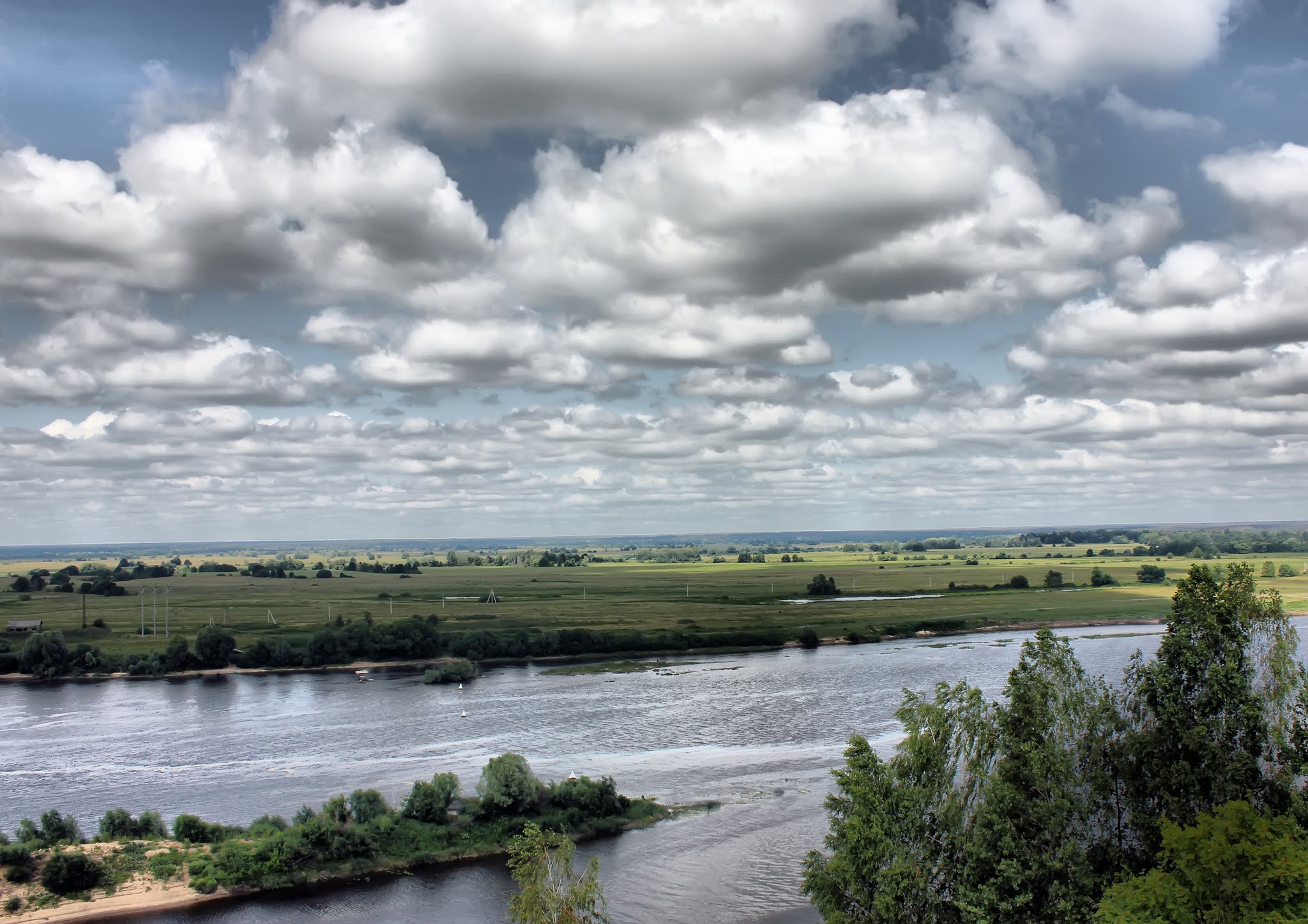 Река Ока Ступино