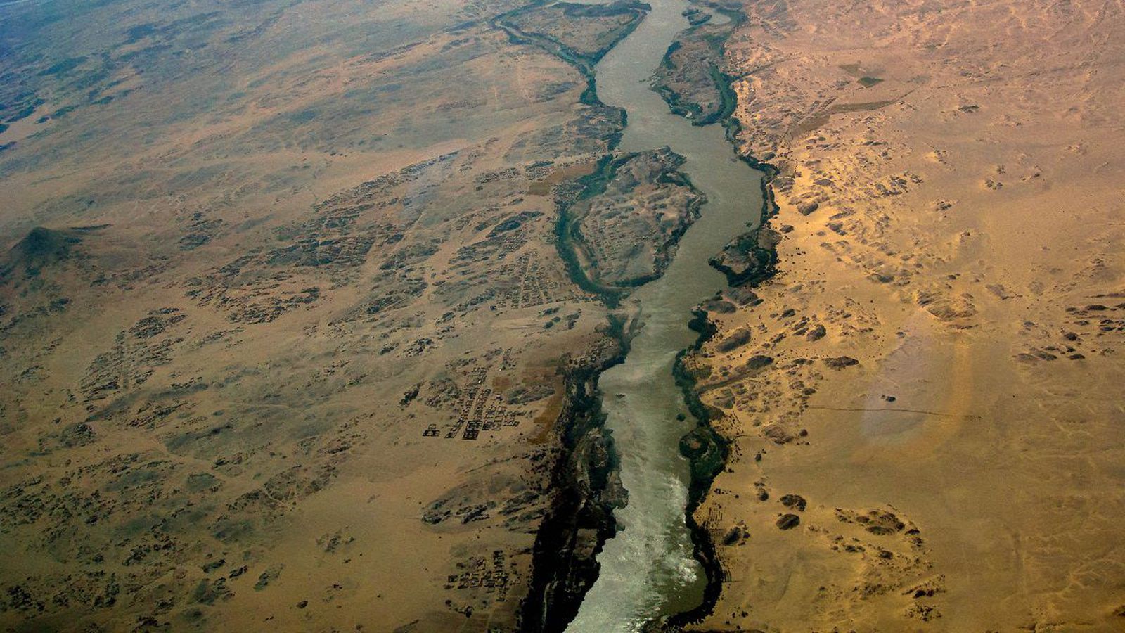 Засоление дельты реки Нил