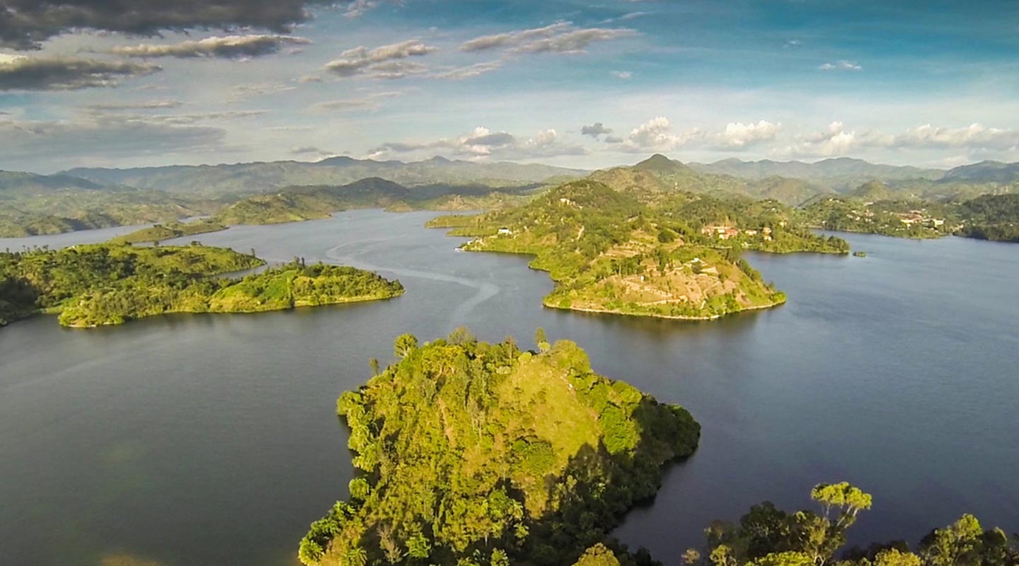 Озеро Киву Конго