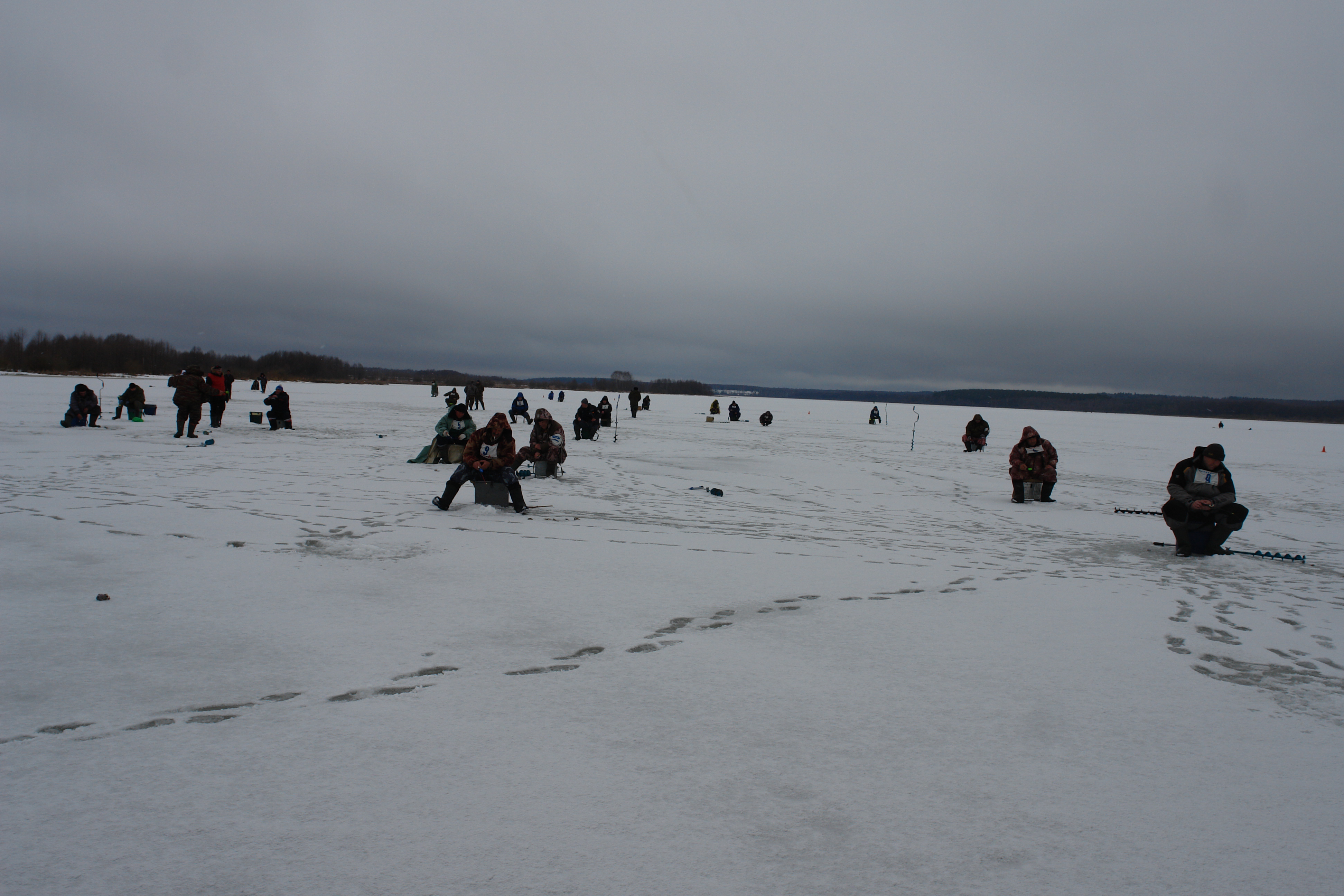Зимняя рыбалка в Рязани