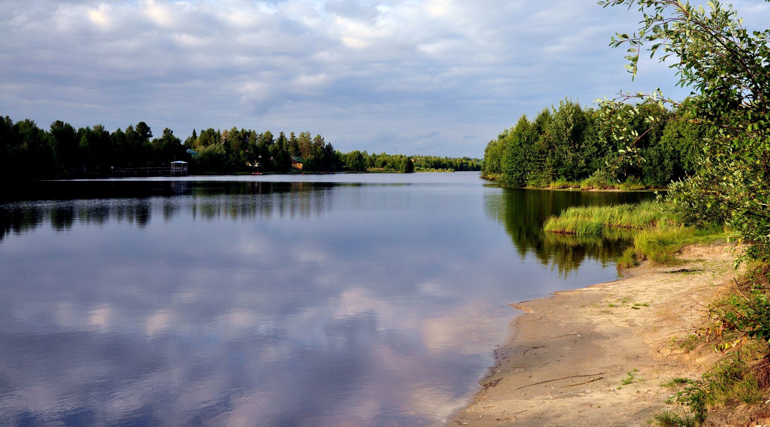 Озеро Синдор Республика Коми