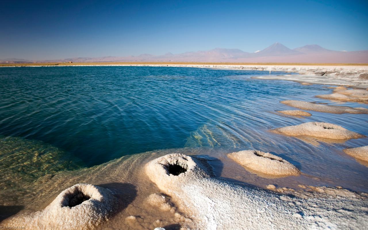 Солёное озеро Мертвое море