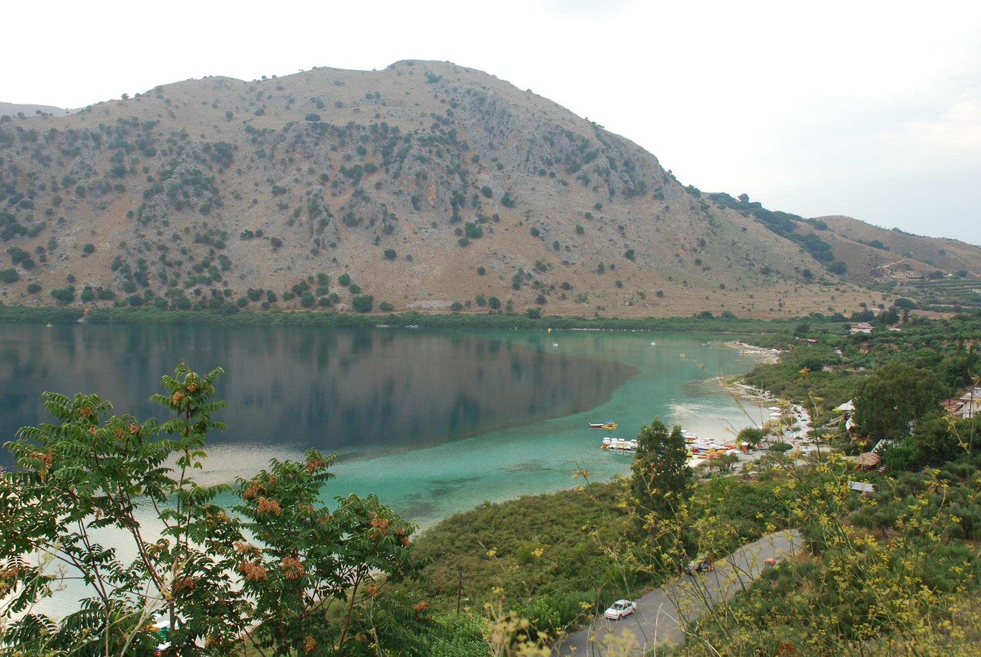 Озеро Курнас Греция