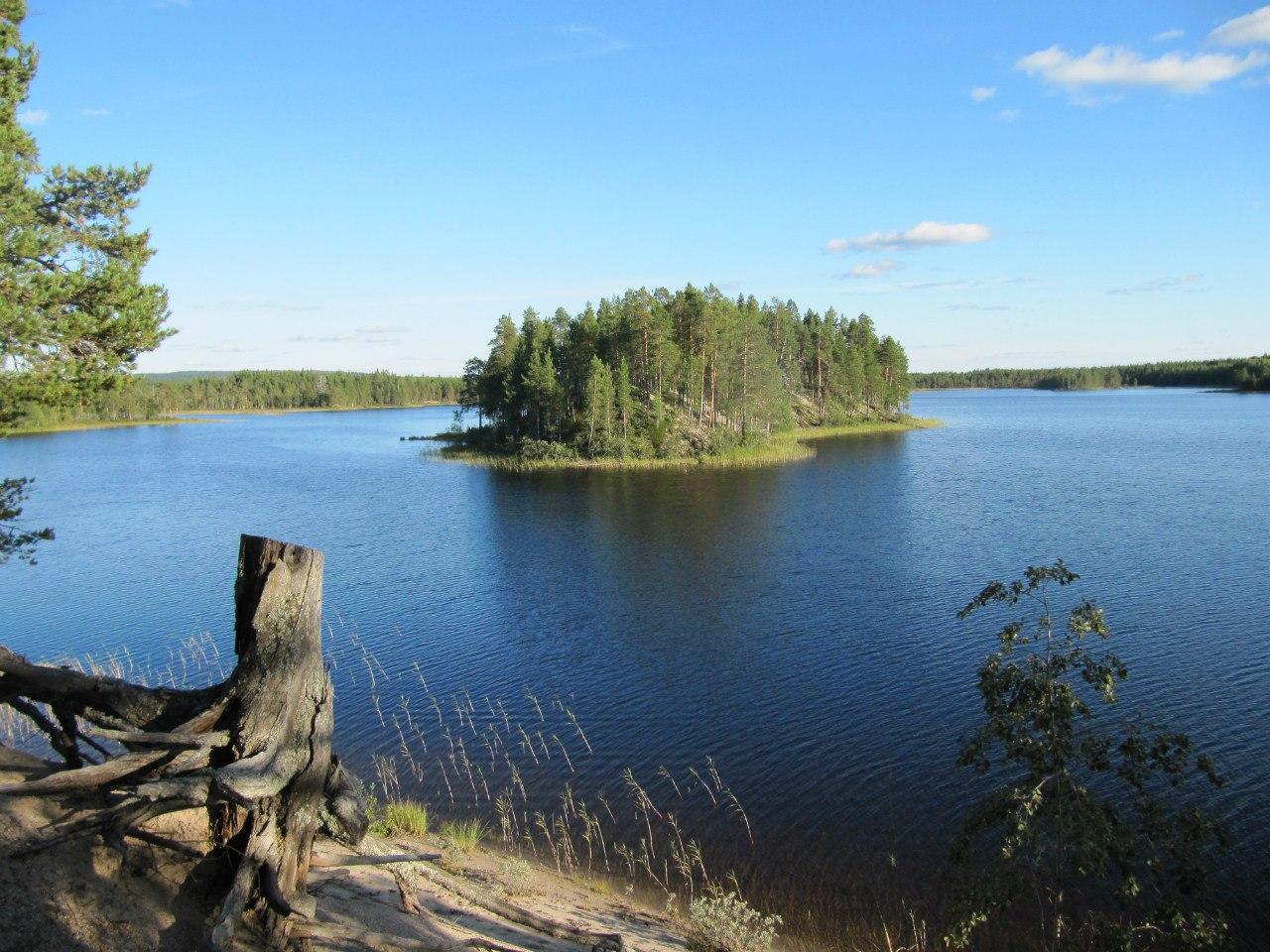 Озеро Плотичье Медвежьегорск