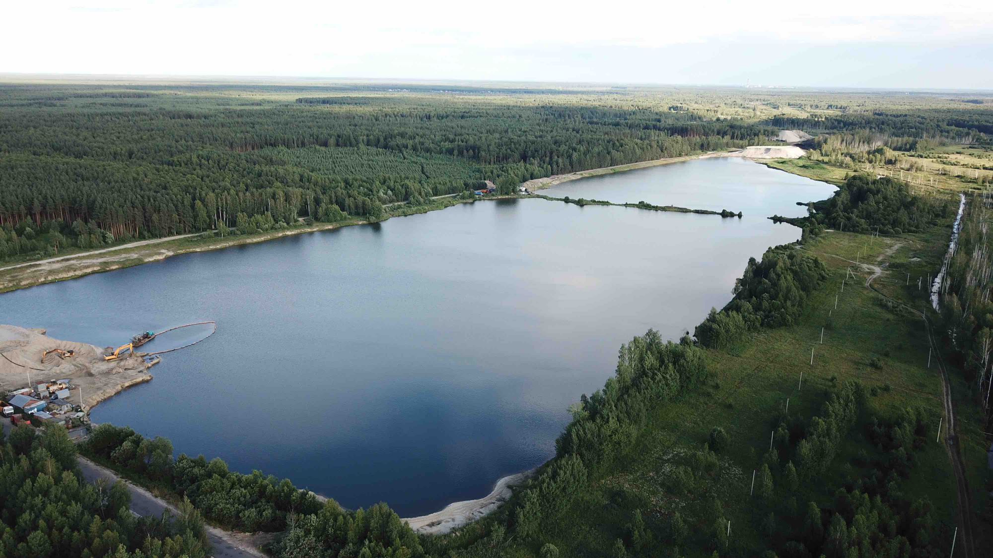 Озеро Ольховец Сосново