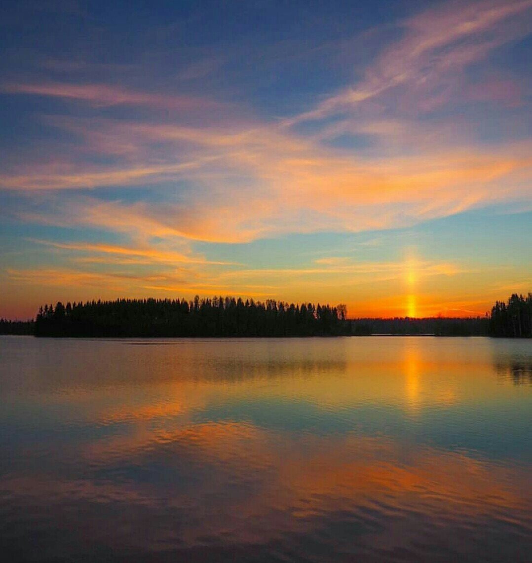 Карелия рассвет на озере