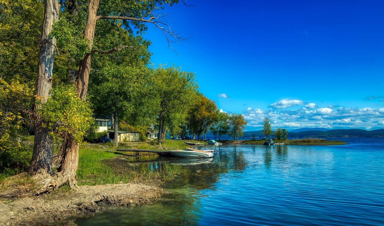 Озеро Шамплейн Вермонт