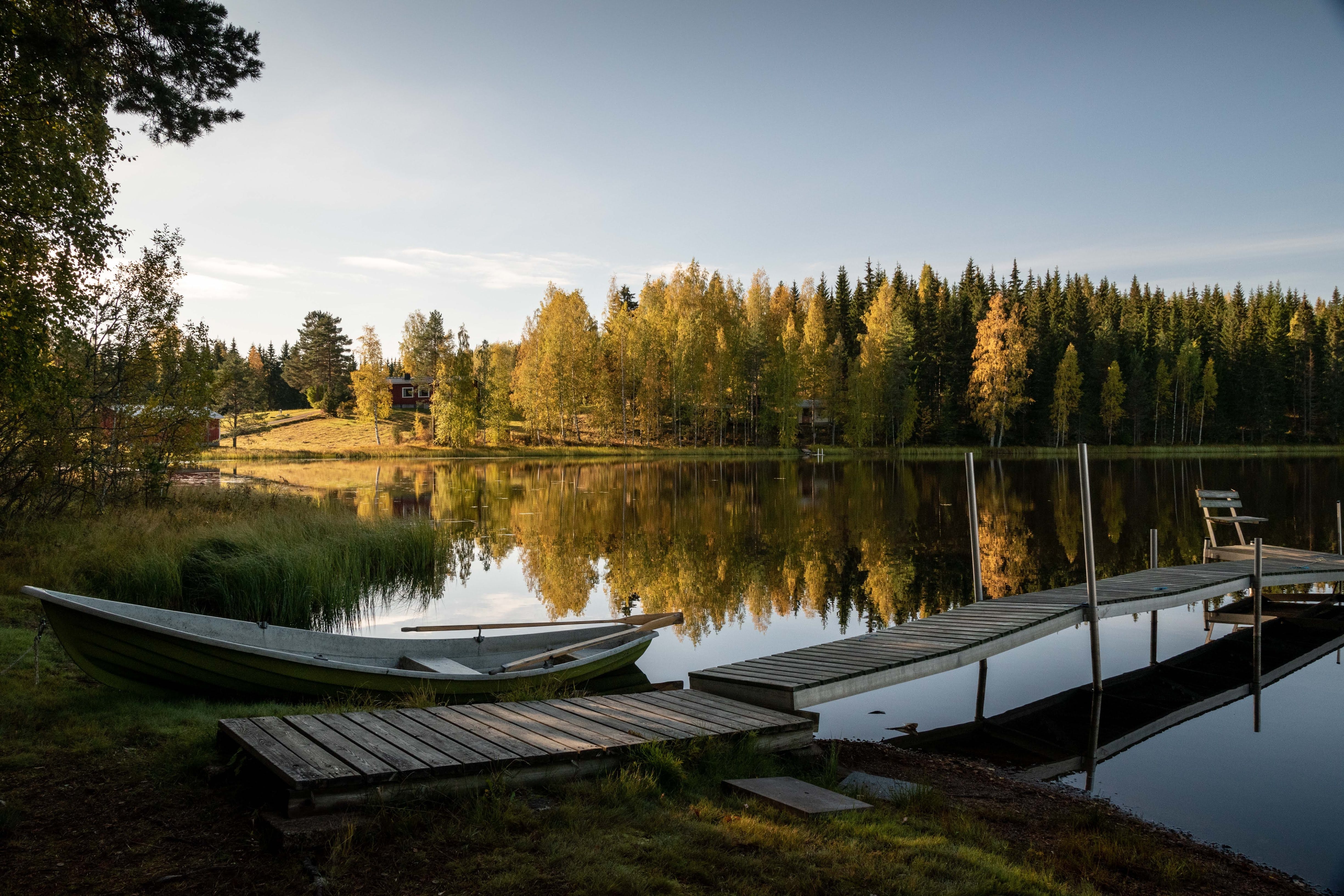 Осенние озера Южной Финляндии