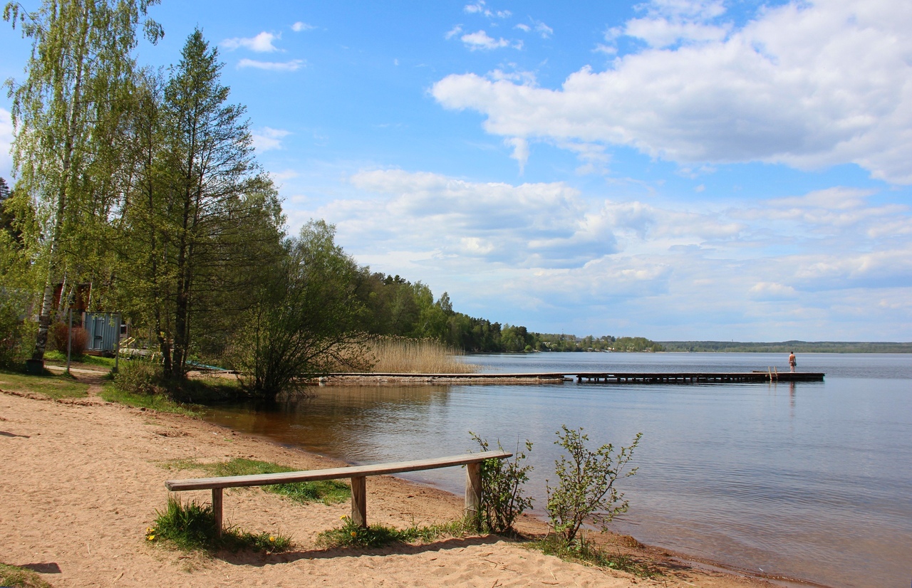 Суходольское озеро Ленинградская