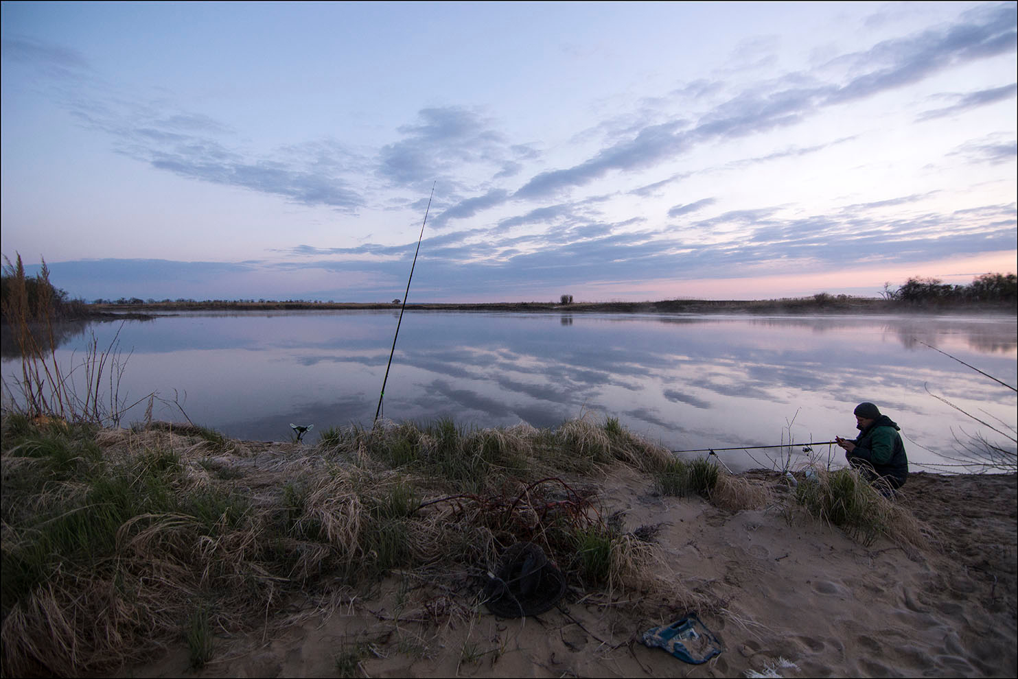 Река Уса в Республике Коми рыбалка