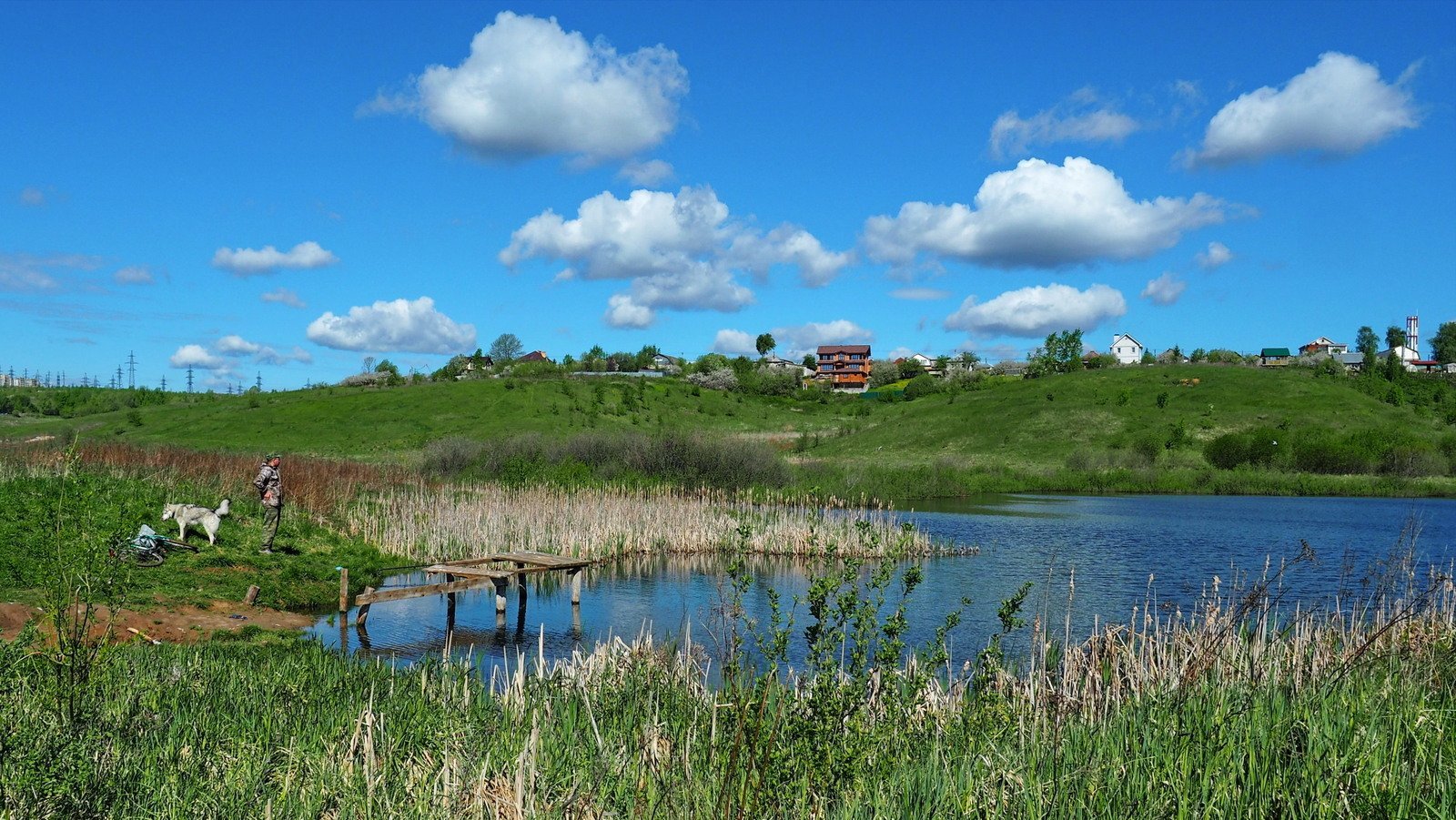 Озеро в Новопокровском Нижний Новгород