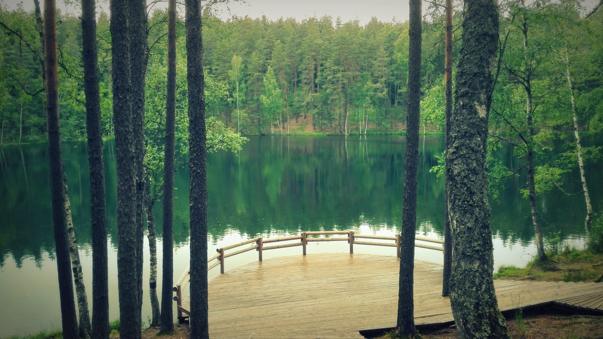 Чертово озеро Латвия