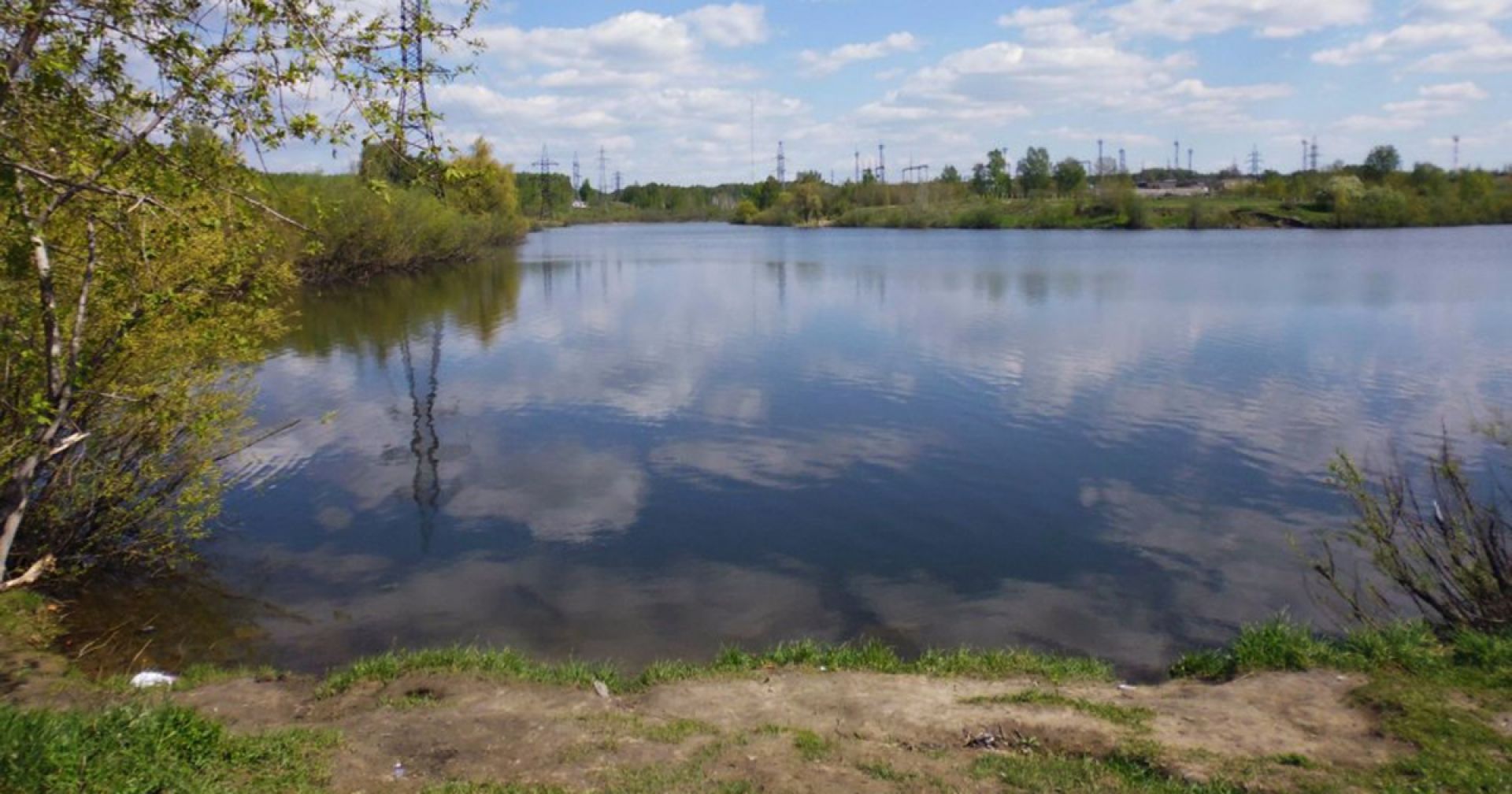 Озеро Спартак Калининский район Новосибирск