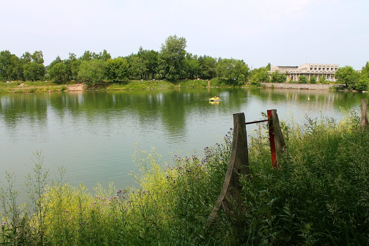 Озеро на 56 школе Хабаровск