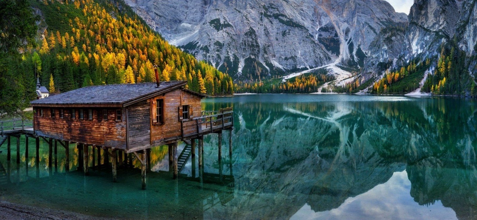 Озеро Брайес Италия
