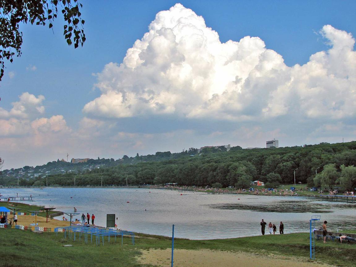 Комсомольское озеро Ставрополь