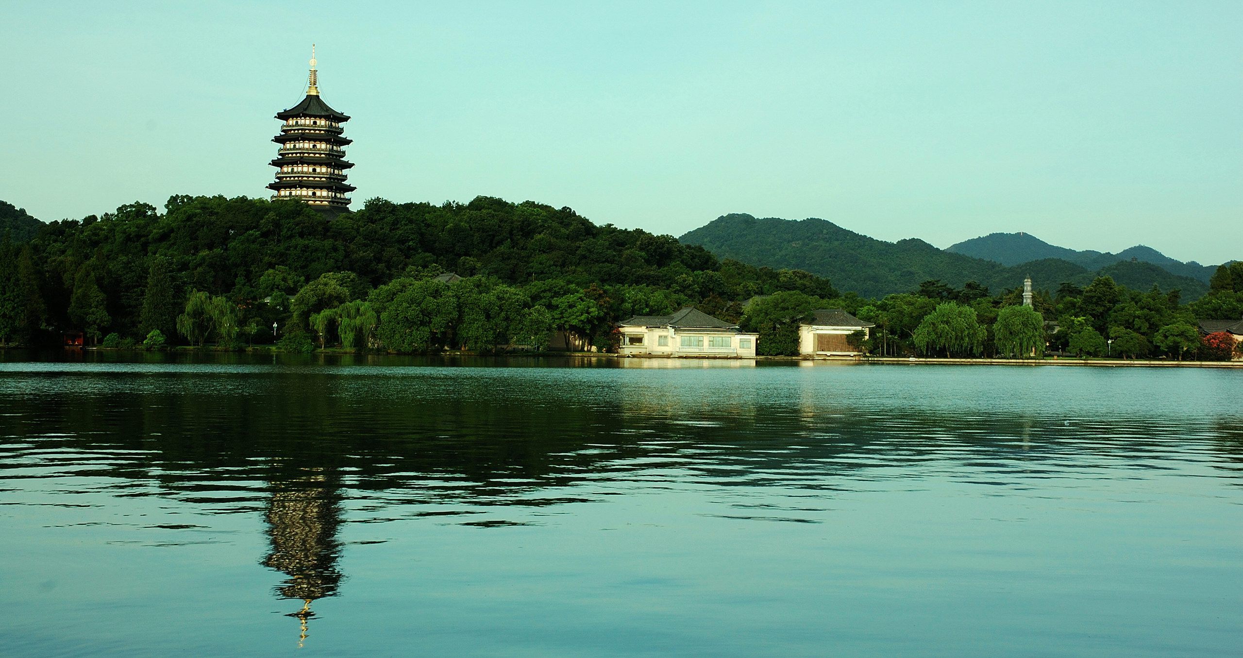 Ханчжоу Китай озеро
