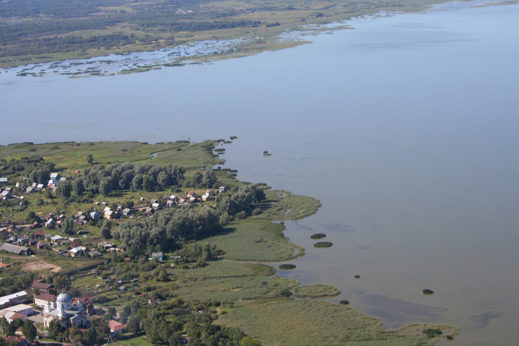 Чухломское озеро в Костромской области
