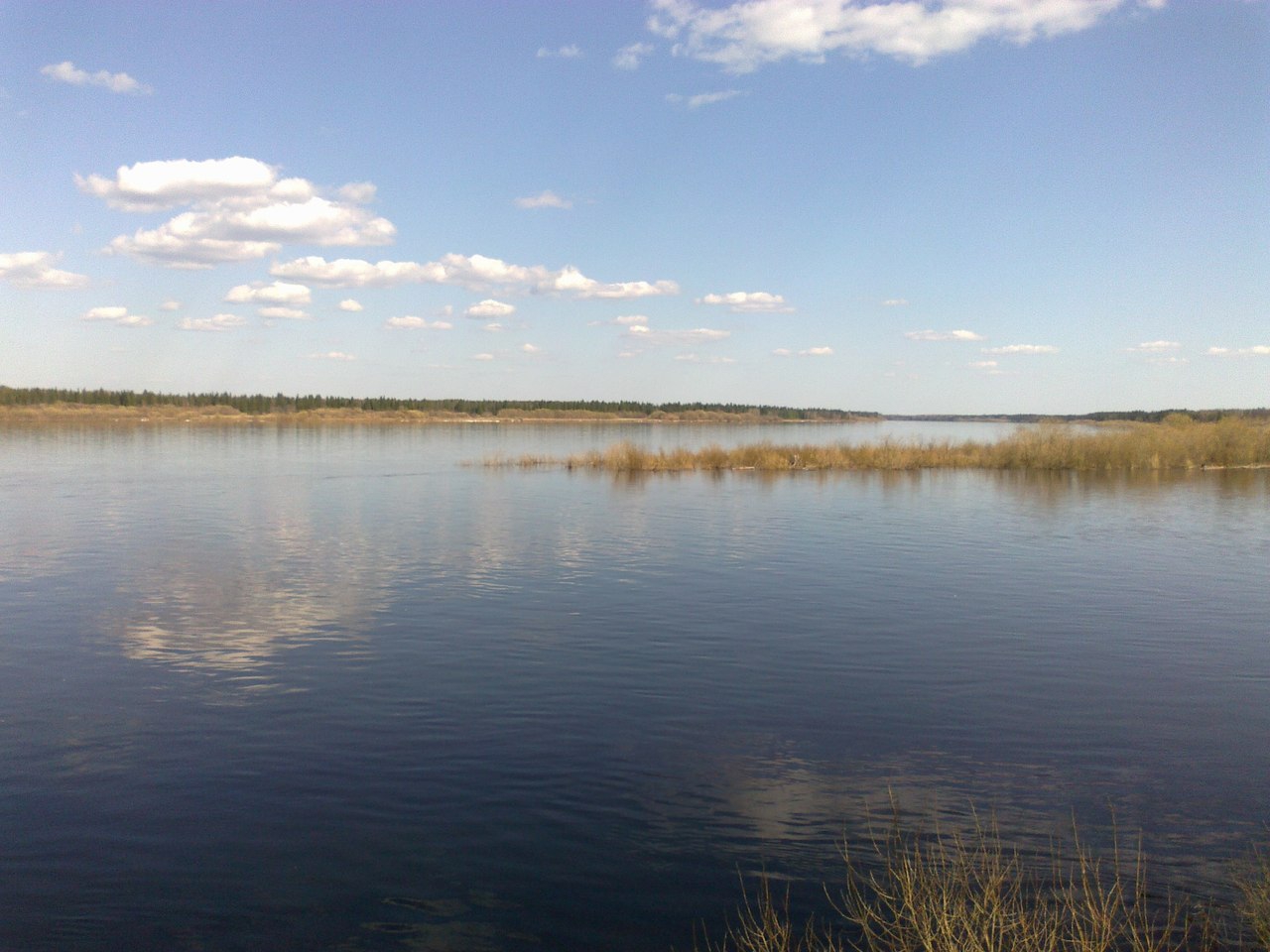Озеро Вадское Коми Республики