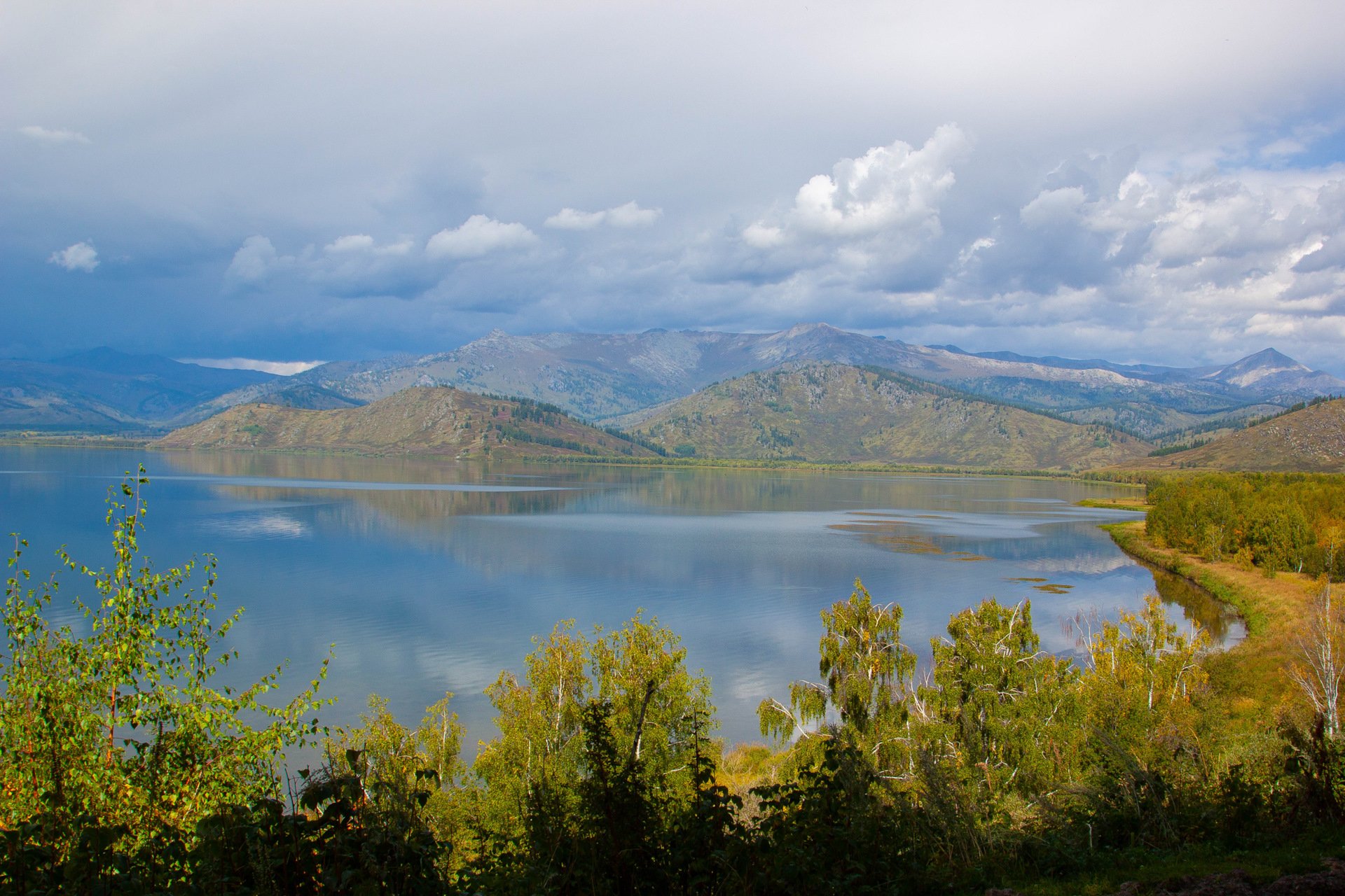 Озеро Маркаколь на Алтае