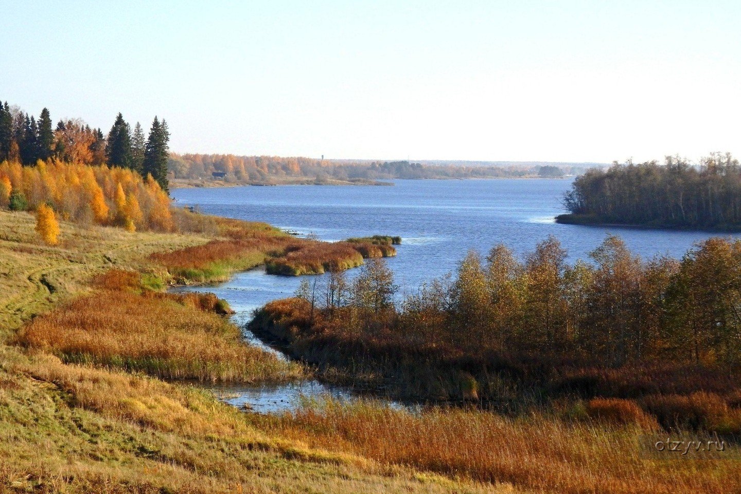 Озеро Удомля Тверская область