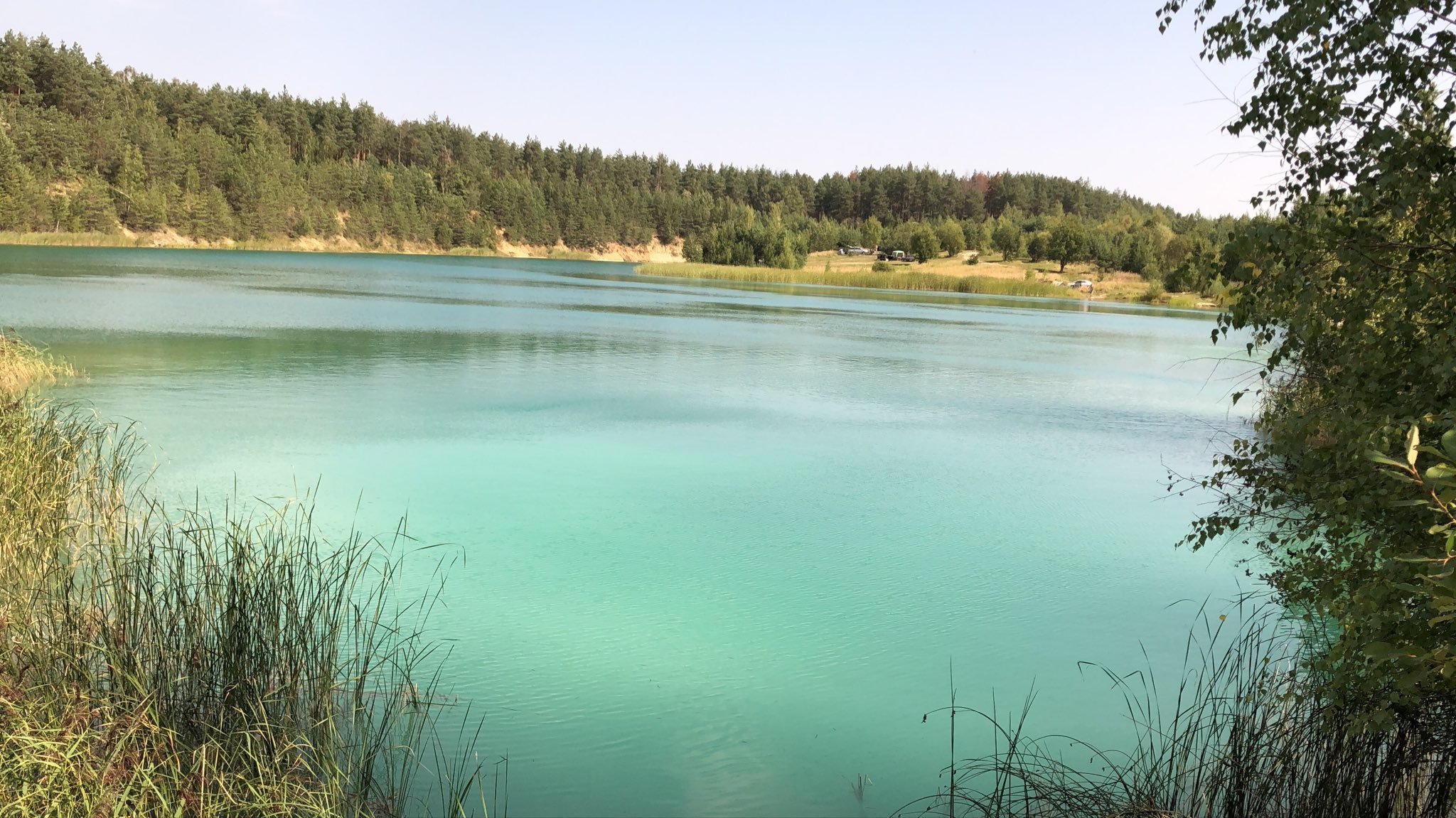 Голубое озеро Курск Полянское