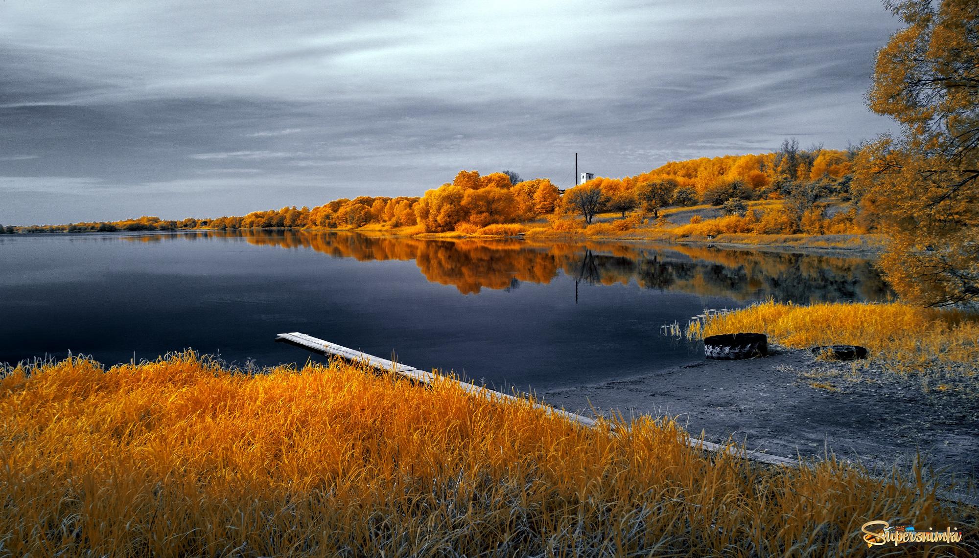 Озеро ИК фото