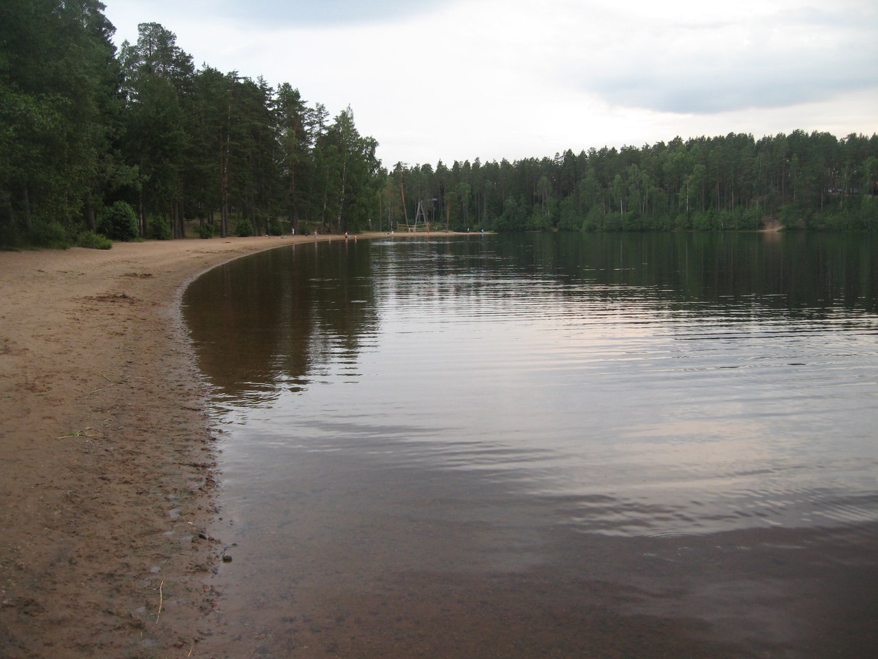 Большое Симагинское озеро Ленинградская область