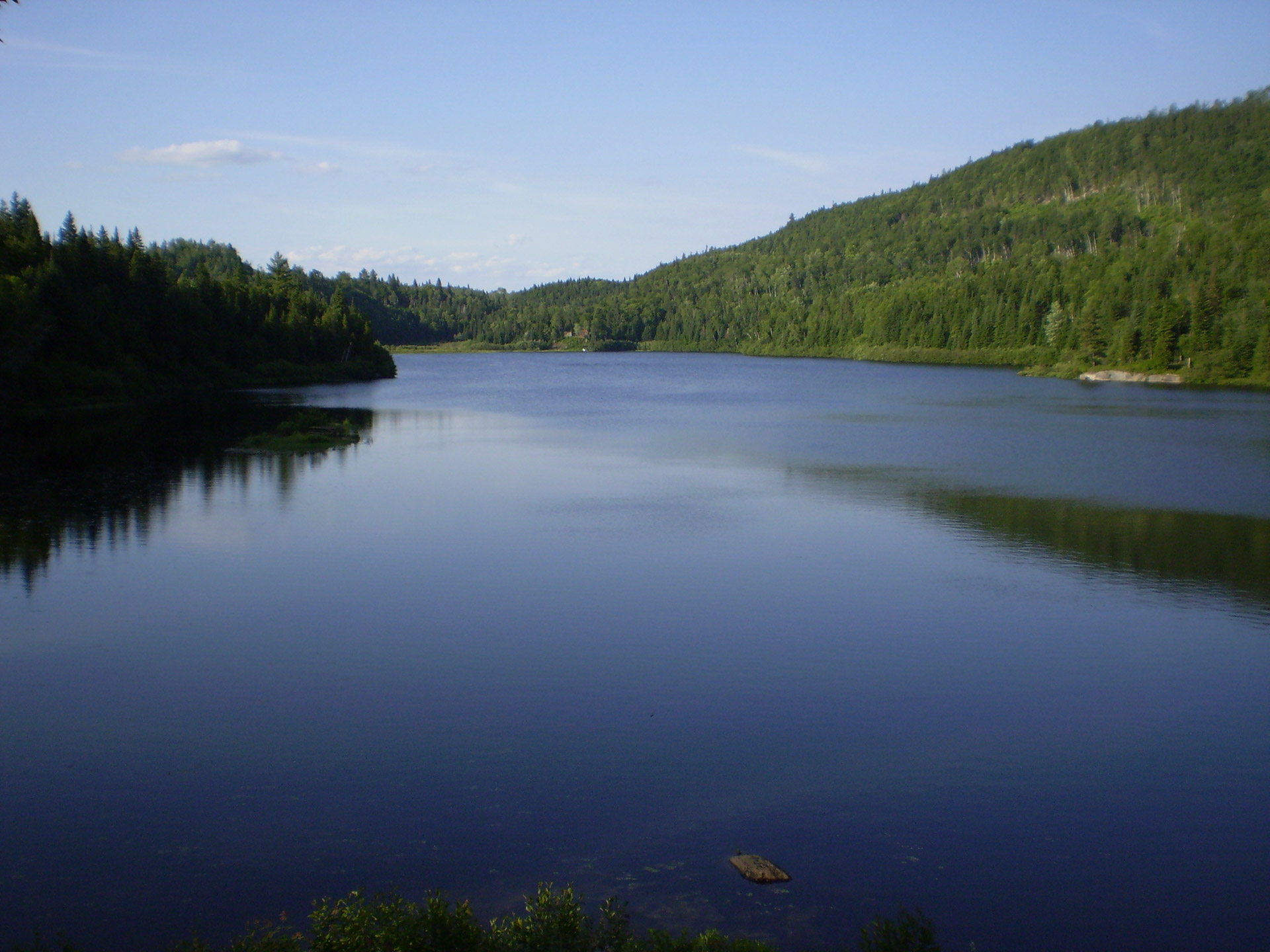 Озеро Сакакоми Квебек