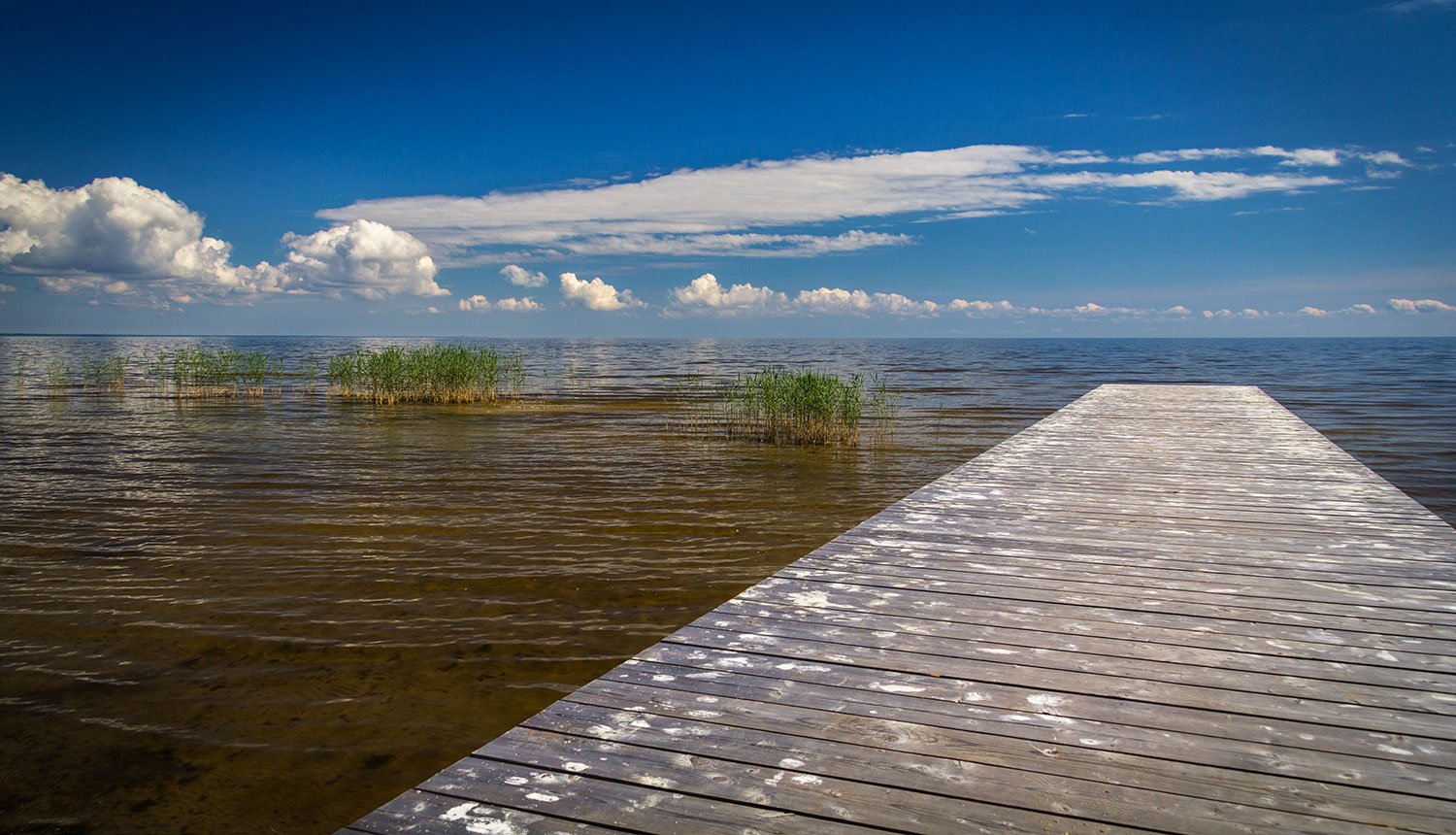 Псковское озеро отдых