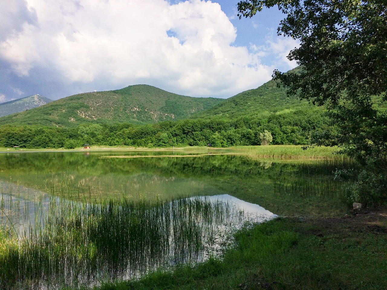 Озеро Подгорное Республика Алтай