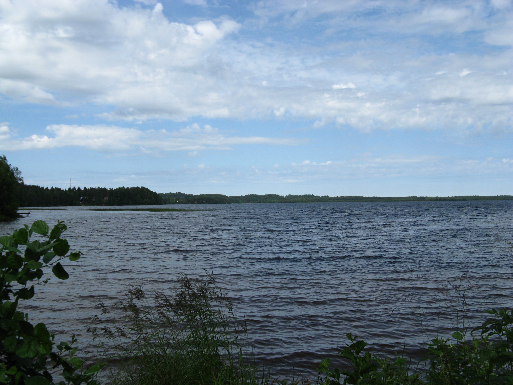 Пляж на озере Хепоярви координаты