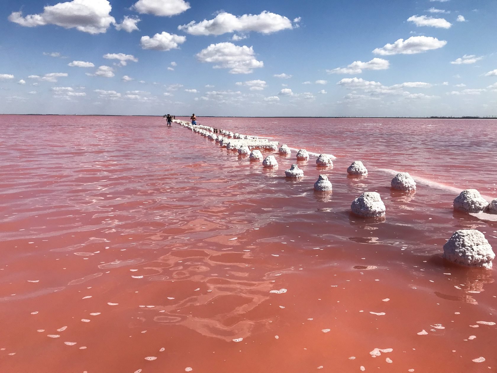 Соленое озеро в саки